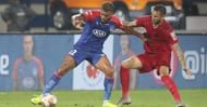 Augusto was the midfield kingpin for his side. PC: ISL